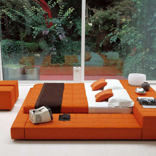 Contemporary Big Double Bed - Image 3