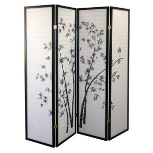 70" in BAMBOO TREE 4-PANEL ROOM DIVIDER