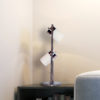 2-Light Adjustable Table Lamp - White - Image 2