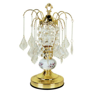 15"H Ceramic Touch Accent Lamp - Gold