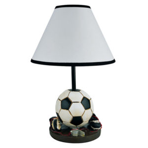 15" H Soccer Accent Lamp
