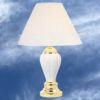 27" Ceramic Table Lamp - Ivory - Image 3