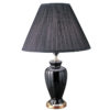 26" Ceramic Table Lamp - Black - Image 2