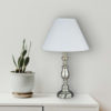 27" in SATIN NICKEL METAL TABLE LAMP - Image 2