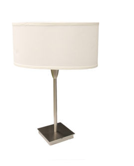 28"H OVAL SHADE ACCENT TABLE LAMP