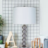 29" Metal Table Lamp - Satin Nickel - Image 2