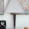 28.5"in TRANSITIONAL ESPRESSO DECO-BRUSHED SILVER TABLE LAMP - Image 2