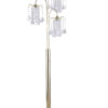 63"H Polished Brass Finish Floor Lamp - Image 2