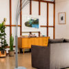 84"H 5 Adjustable Arms Arch Floor Lamp with Marble Base - Image 2