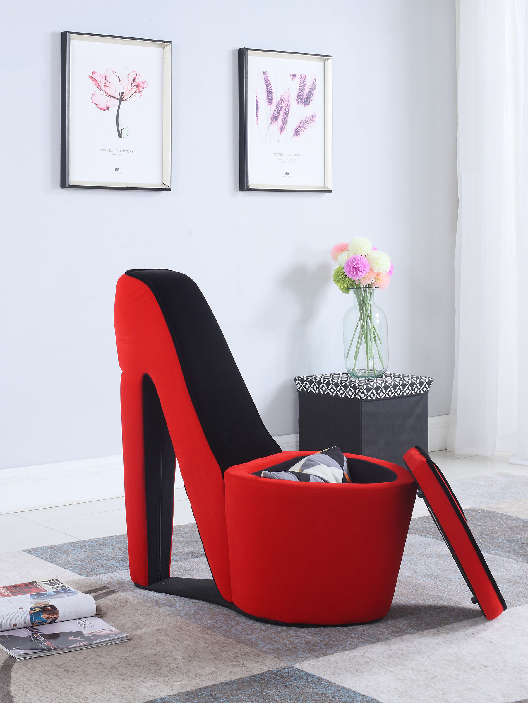 High Heel Shoe Chairs will create a modern and elegant impression in any  room. Click here to find … | High heel shoe chair, Shoe chair, Oversized  chair and ottoman