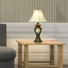 29"H Handcrafted Bronze Table Lamp - Image 2