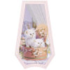 23.5" CAT KITTENS ANT BRASS TOUCH-ON TABLE LAMP - Image 3