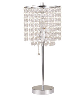 20.25"H Deco Glam Table Lamp
