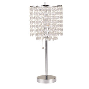20.25"H Deco Glam Table Lamp