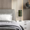 30"in MODERN RETRO BLACK-YELLOW TABLE LAMP - Image 2