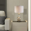 30"H Traditional Royal Silver and Gold Table Lamp - Image 2