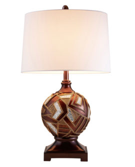 29.75" POLYMOSAIC TABLE LAMP