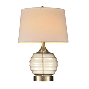 22.5" TUSCAN SUN GLASS TABLE LAMP