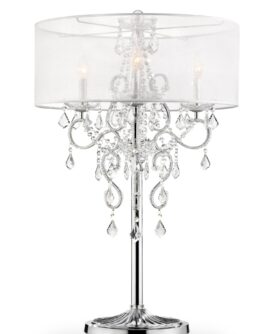 35" EVANGELIA CRYSTAL TABLE LAMP