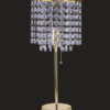 20.25"H DECO GLAM GOLD TABLE LAMP - Image 2