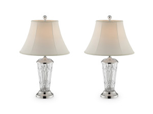 26.5" in PORTIA GLASS TABLE LAMP SET OF 2