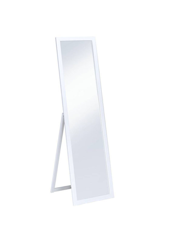 55.25" in COTTAGE WHITE RECTANGULAR STANDING MIRROR