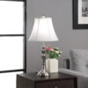 24.5" in SERGE SATIN NICKEL METAL TABLE LAMP - Image 3