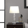 20" in ADELAINE 5 CRYSTAL ROUND STACKED CUBE ORBS TABLE LAMP - Image 3