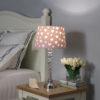 22" in ARIEL HEART CRYSTAL STACKED ORB TABLE LAMP - Image 3