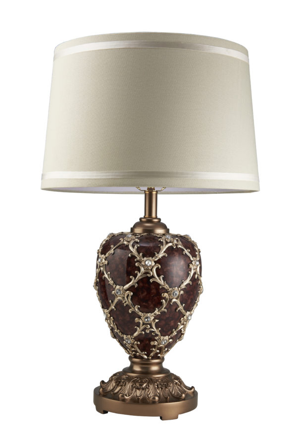 28.75 in CURVAE STENCILS TABLE LAMP