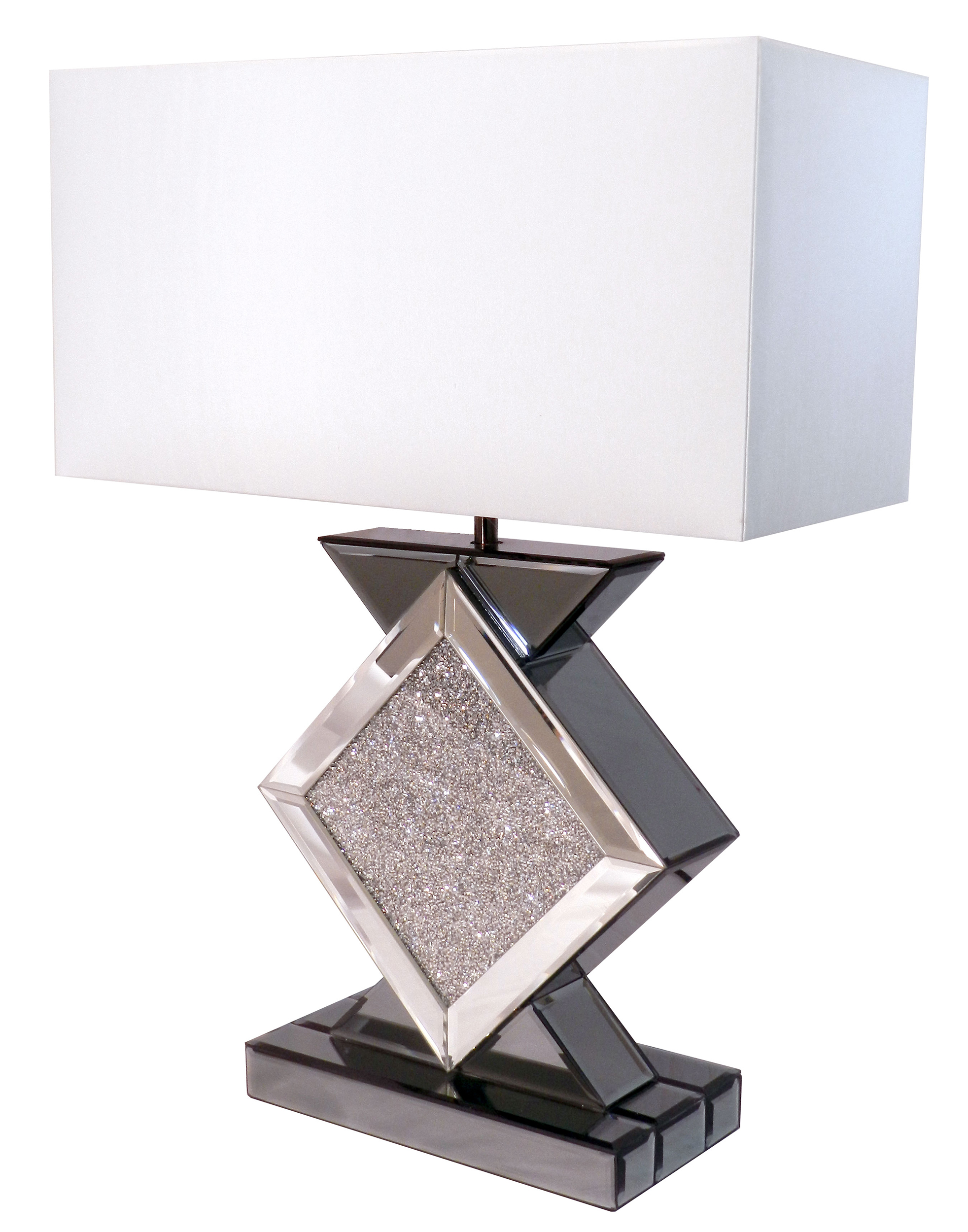 floating crystal table lamp