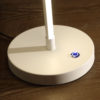 19" in LED MATTE WHITE CURVILINEAR S-CURVE SPIRAL TUBE LED TABLE LAMP - Image 5
