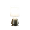 14" in ELLIS ANTIQUE BRASS METAL TABLE LAMP - Image 2
