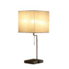 21.5" in ASTON SQUARE TABLE LAMP W/ CHARGING STATION - Image 2