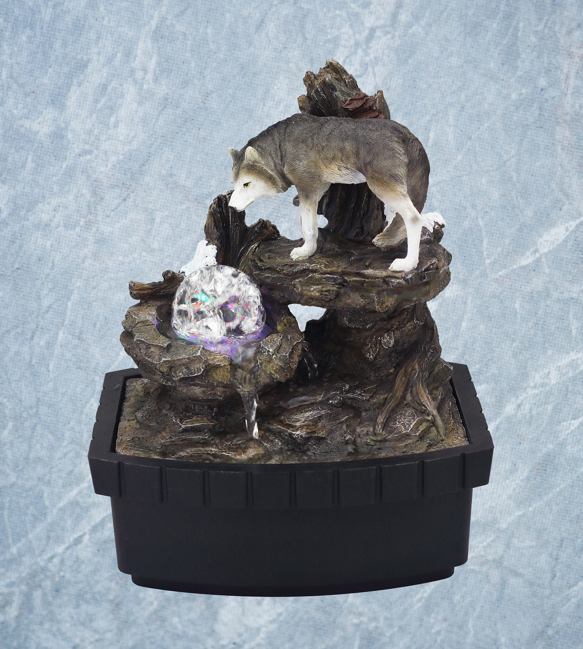10.25″ in WOLF TABLE FOUNTAIN