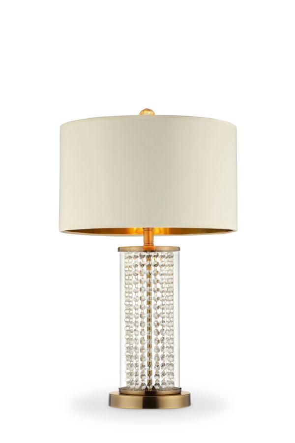 28.75" in PLUVIAM CRYSTAL TABLE LAMP
