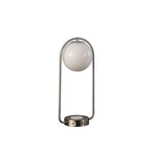 19.25" in NEILSEN RETRO TABLE LAMP W/ CHARGING STATION & USB PORT