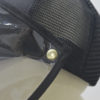BLACK UNISEX BASEBALL CAP FACE SHIELD - Image 3