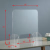 23" in DESKTOP SQUARE PROTECTIVE SHIELD DIVIDER - Image 2