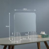 23.6" in DESKTOP SQUARE PROTECTIVE SHIELD DIVIDER - Image 3