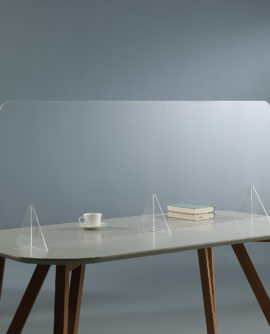 23.6" in DESKTOP LONG RECTANGULAR PROTECTIVE SHIELD DIVIDER