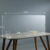 23.6" in DESKTOP LONG RECTANGULAR PROTECTIVE SHIELD DIVIDER - Image 3