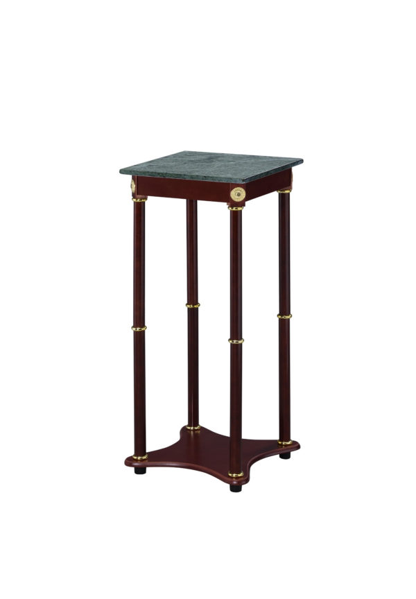 28.5" in MARBLE TOP PLANT STAND
