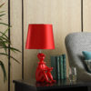 21.25" in RED MODERN CLOWN PHONE HOLDER RESIN TABLE LAMP - Image 5