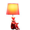 21.25" in RED MODERN CLOWN PHONE HOLDER RESIN TABLE LAMP - Image 2
