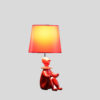 21.25" in RED MODERN CLOWN PHONE HOLDER RESIN TABLE LAMP - Image 4
