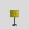 18.25" in YELLOW ROSES IN BLOOM ACRYLIC/METAL TABLE LAMP - Image 3