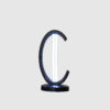 16" in UV STERILIZED BLACK SEMI OVAL TABLE LAMP W/ REMOTE CONTROL - Image 4