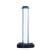 18.75" in UV STERILIZED BLACK METAL TABLE LAMP W/ REMOTE CONTROL - Image 2