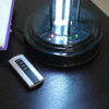 18.75" in UV STERILIZED BLACK METAL TABLE LAMP W/ REMOTE CONTROL - Image 10
